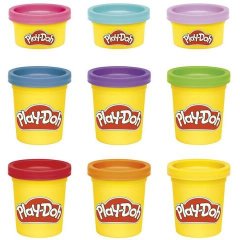 9 баночек с массой для лепки Play-Doh F7369