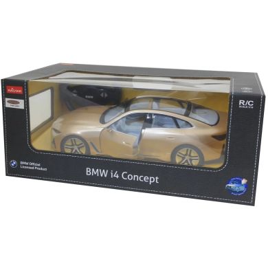 Автомобіль на ручному керуванні, двері відчиняються BMW i4 Concept 1:14, золото, LED 2.4МГц Jamara 4218 4042774467333