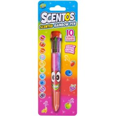 Многоцветная ароматная шариковая ручка ВОЛШЕБНОЕ НАСТРОЕНИЕ W2 (10 цветов) Scentos 11779