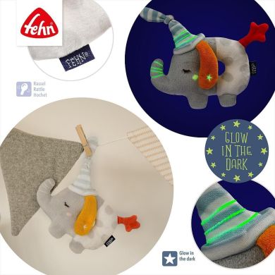 Брязкальце Слон На добраніч 13 cm Fehn 53111