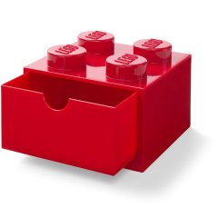 Чотирьохточковий червоний контейнер для зберігання Х4 Lego 40201730