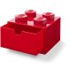 Четырехточечный красный контейнер для хранения Х4 Lego 40201730