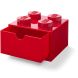 Чотирьохточковий червоний контейнер для зберігання Х4 Lego 40201730