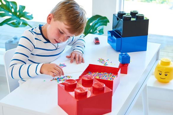Чотирьохточковий червоний контейнер для зберігання Х4 Lego 40201730