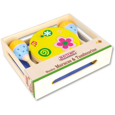 Дерев'яний бубон і маракаси BONTEMPI 610510