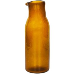 Глечик 120 мл, скло 8,5&times;24,5 см, янтарний VICO POMAX 39031-AMB-10