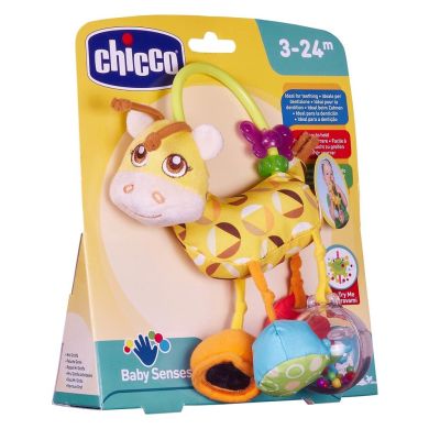 Іграшка-брязкальце Chicco Жираф 07157.00, Жовтий