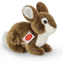 Игрушка мягкая Кролик сидит коричневый 20 см Teddy Hermann 93725
