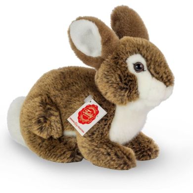 Игрушка мягкая Кролик сидит коричневый 20 см Teddy Hermann 93725