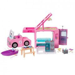 Игровой набор Барби Кемпер-трансформер для путешествий Barbie Барби 3-in-1 GHL93