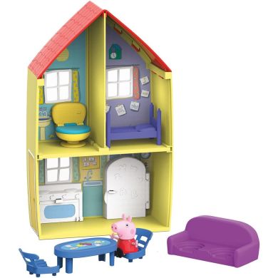 Игровой набор Peppa Домик Пеппи (домик с мебелью, фигурка Пеппи) F2167