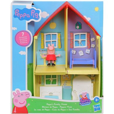 Игровой набор Peppa Домик Пеппи (домик с мебелью, фигурка Пеппи) F2167