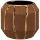 Кашпо Kintsugi маленьке (S) какао 15x15x13 Rituali Domestici U31266042A1B