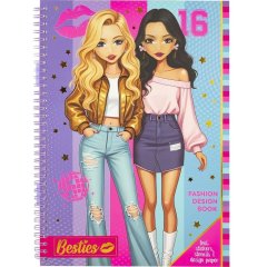 Книга модельєра, фіолетова Besties 990203 Besties 990203