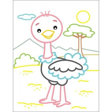 Цветные раскраски: Львенок Ranok Creative 9789667506421
