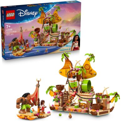 Конструктор Баржа Какамора LEGO Disney Princess 43258