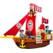 Конструктор Ecoiffier Корабль с пиратами 29 элементов 3023, Красный