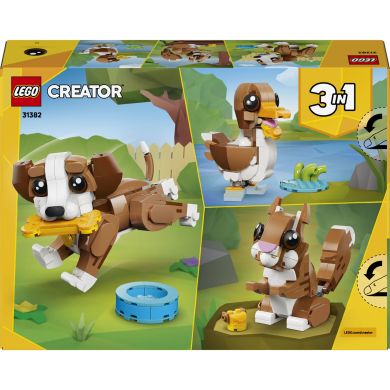 Конструктор LEGO Creator Волшебные животные: игривый щенок 31382