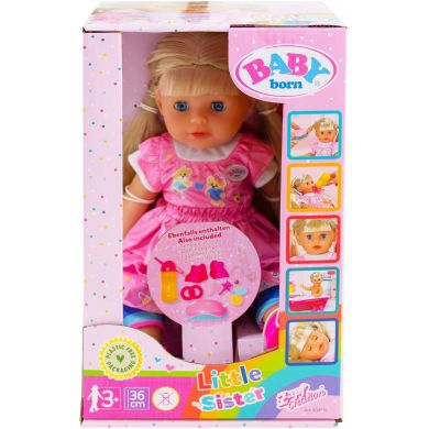 Лялька BABY BORN МОЛОДША СЕСТРИЧКА (36 см, з аксесуарами) 834916