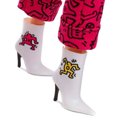 Колекційна лялька Barbie Барбі Signature X Кіт Харинг FXD87