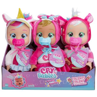 Лялька Плакса НІЖНІ ОБІЙМИ. ЗІРКОВІ ТАЛАНТИ Хана, 25 см Cry Babies 911543