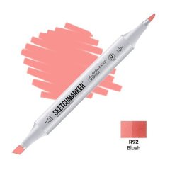 Маркер Sketchmarker 2 пера: тонкое и долото Blush SM-R092