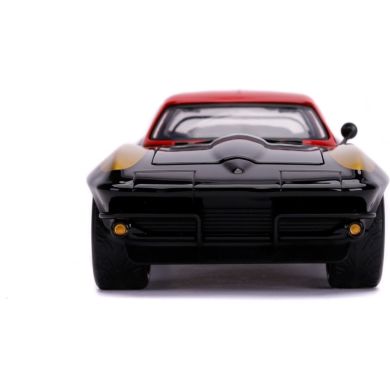 Машина металева Jada Марвел Месники Chevrolet Corvette 1966 + фігурка Чорної вдови 1:24 253225014