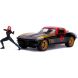 Машина металева Jada Марвел Месники Chevrolet Corvette 1966 + фігурка Чорної вдови 1:24 253225014