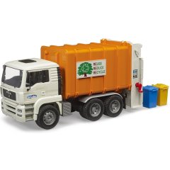 Машинка игрушечная мусоровоз MAN TGA с задней загрузкой Bruder 02772