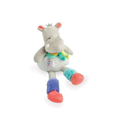 Мягкая игрушка Doudou Tropicool Бегемотик DC3304