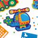 Набор для творчества Vladi Toys мягкая мозаика Транспорт VT4511-10