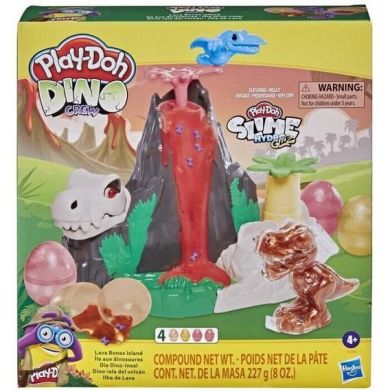 Набор для творчества с пластилином Play-Doh Остров Лава Бонс F1500