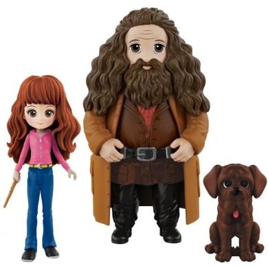 Набор фигурок Гермиона, Хагрид, Грохх серии Мир волшебников Wizarding World SM22005/7640