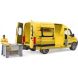 Набір іграшковий автомобіль Mercedes Benz Sprinter кур'єр DHL з фігуркою Bruder 02671