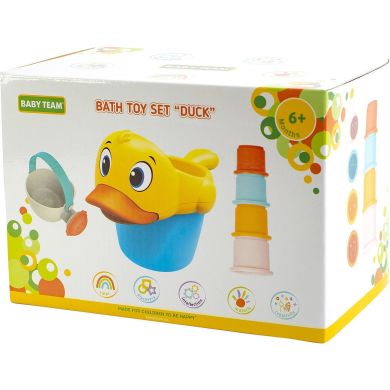Набор игрушек для ванны Утенок Baby Team 9026