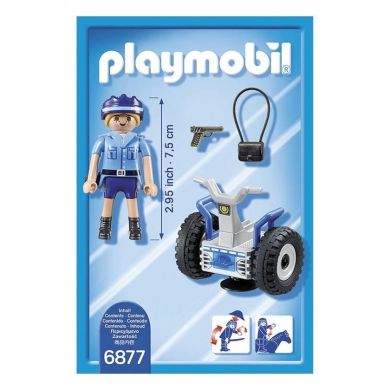 Игровой набор Playmobil City Action Полицейский на сигвее 6877