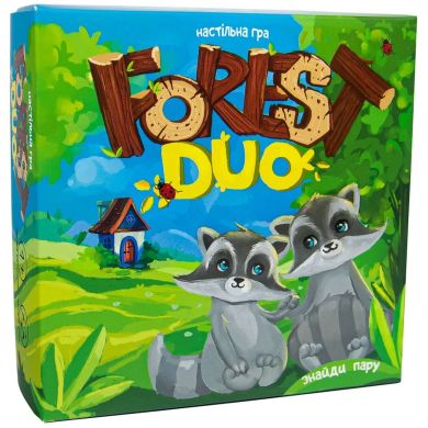 Настільна гра (укр) Forest Duo STRATEG 30867