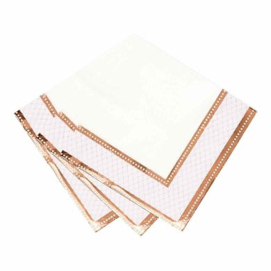 Одноразові серветки Talking Tables Рожеве золото 16 шт PPRG-NAPKIN-RG
