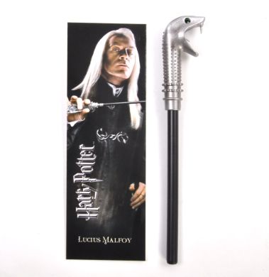 Паличка і ручка Noble collection Люціус Малфой NN7984