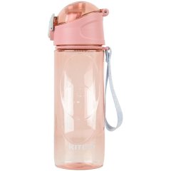 Пляшечка для води, 530 мл, ніжно-рожева Kite K22-400-01, Рожевий
