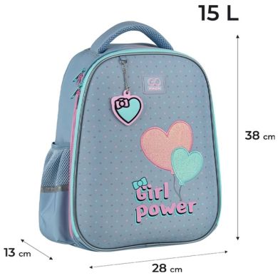 Рюкзак GoPack Education напівкаркасний 165M Girl Power GO25-165M-1