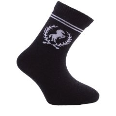 Шкарпетки махрові з емблемою у вигляді конячки Arti 5/6 250013