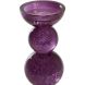 Свічник &Oslash;9,5x15,5 см ITINGA, скло BUBBLE, фіолетовий Light&Living 6073887