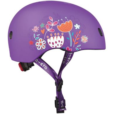 Захисний шолом MICRO ФІОЛЕТОВИЙ З КВІТАМИ (52-56 cm, M) AC2138BX