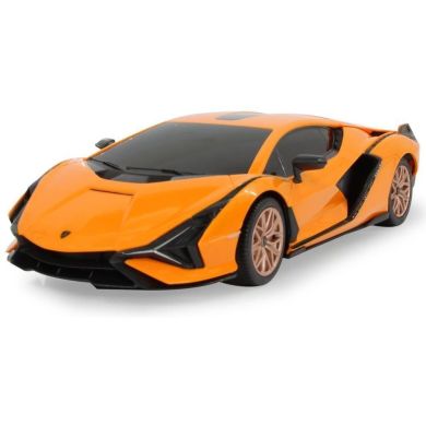 Автомобиль на ручном управлении Lamborghini Si&aacute;n FKP 37 1:24, оранжевый, 2.4МГц Jamara 43125 4042774459048