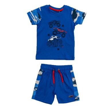 Дитячий комплект Футболка та шорти Blue Seven 104 Синій 827043 X