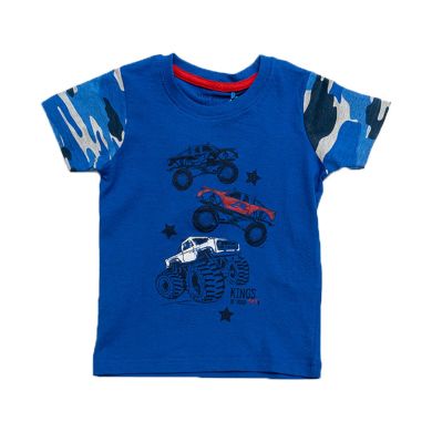 Дитячий комплект Футболка та шорти Blue Seven 104 Синій 827043 X
