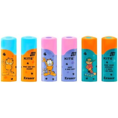 Резинка цветная Garfield ассорти Kite GF26-1269