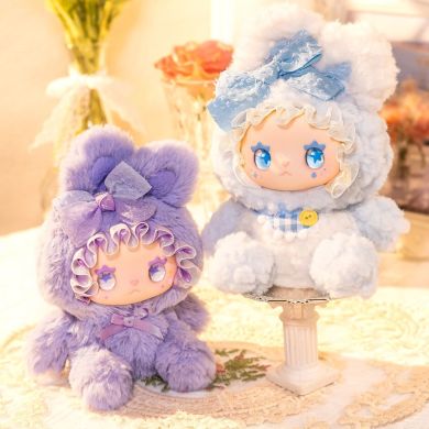 Коллекционная мягкая игрушка с кольцом POP TOP Lucky Emma серии Lovely Emma - ЗАЙЧЕНКА(дисп., в асс.) MJ-000090