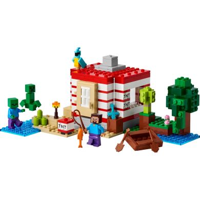 Конструктор Будинок з вибухівки в джунглях LEGO Minecraft 21275